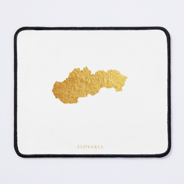 Item preview, Slovakia Gold Map designed and sold by ArtPrints.
