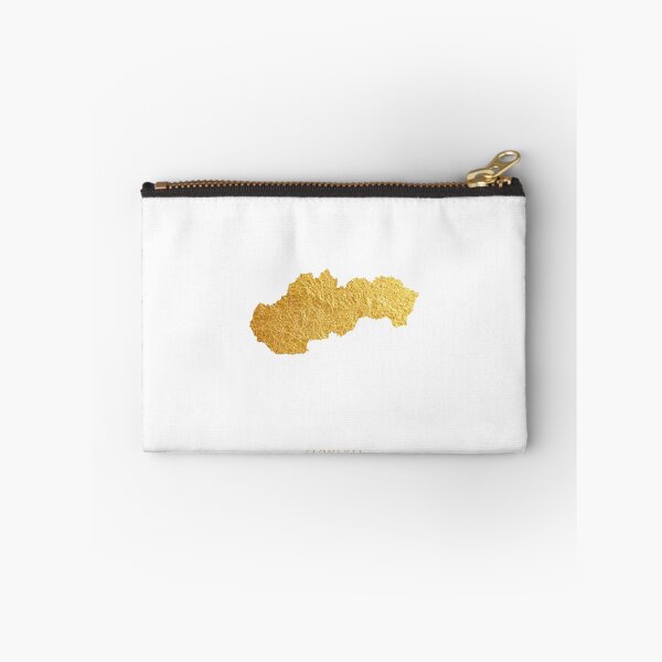 Item preview, Slovakia Gold Map designed and sold by ArtPrints.