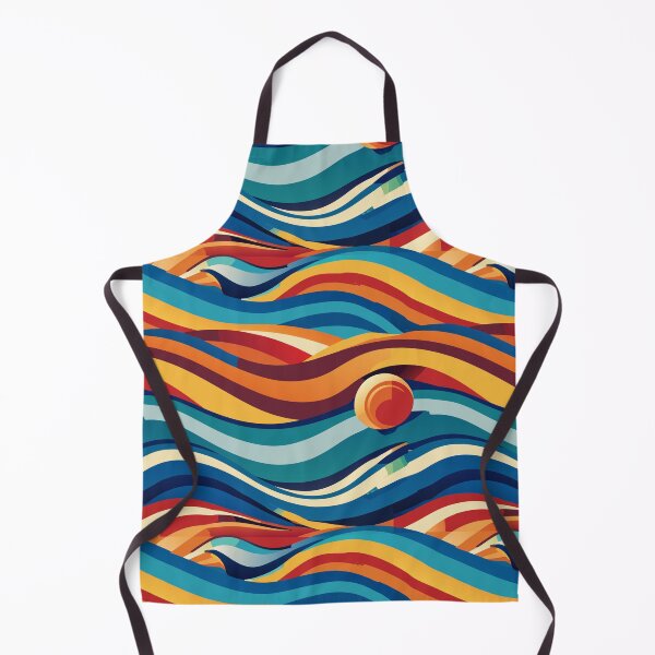 Item preview, Vibrant Rhythmic Waves designed and sold by Susacha.