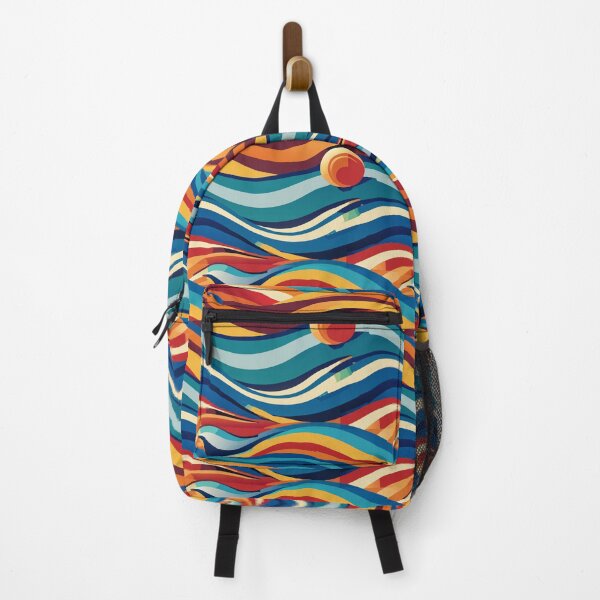 Item preview, Vibrant Rhythmic Waves designed and sold by Susacha.