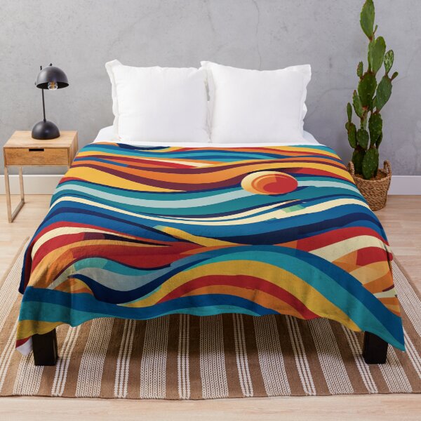 Item preview, Vibrant Rhythmic Waves designed and sold by Susacha.