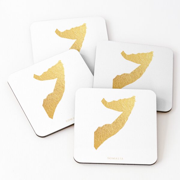 Item preview, Somalia Gold Map designed and sold by ArtPrints.