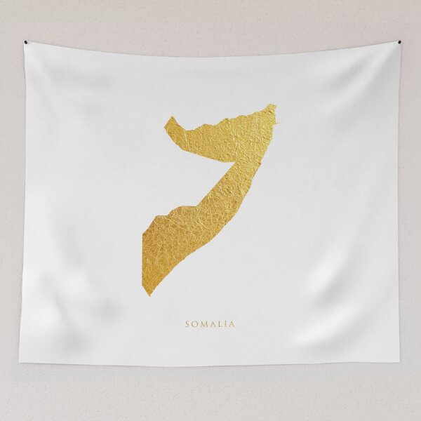 Item preview, Somalia Gold Map designed and sold by ArtPrints.