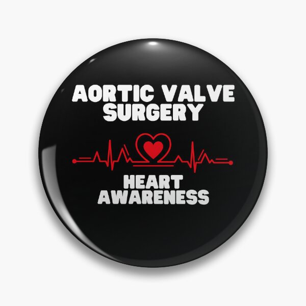 Item preview, Aortic Valve Surgery Heart Awareness - Cardiac Survivor (Heart Disease) designed and sold by iX-Physio.