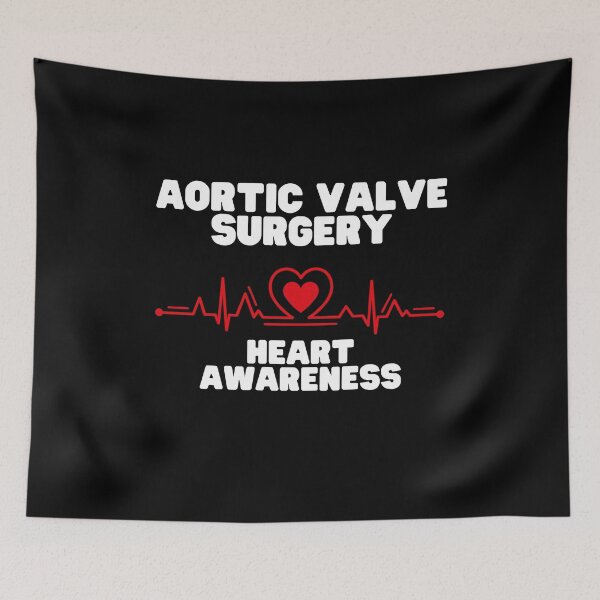 Item preview, Aortic Valve Surgery Heart Awareness - Cardiac Survivor (Heart Disease) designed and sold by iX-Physio.