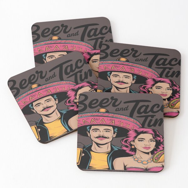Item preview, Beer & Tacos Time  designed and sold by bittucreates.