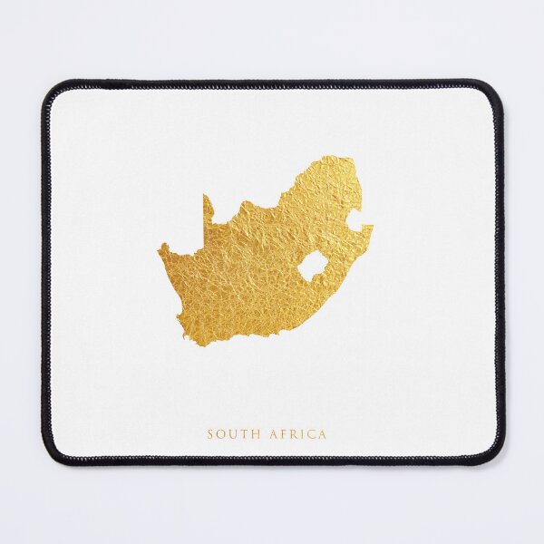 Item preview, South Africa Gold Map designed and sold by ArtPrints.