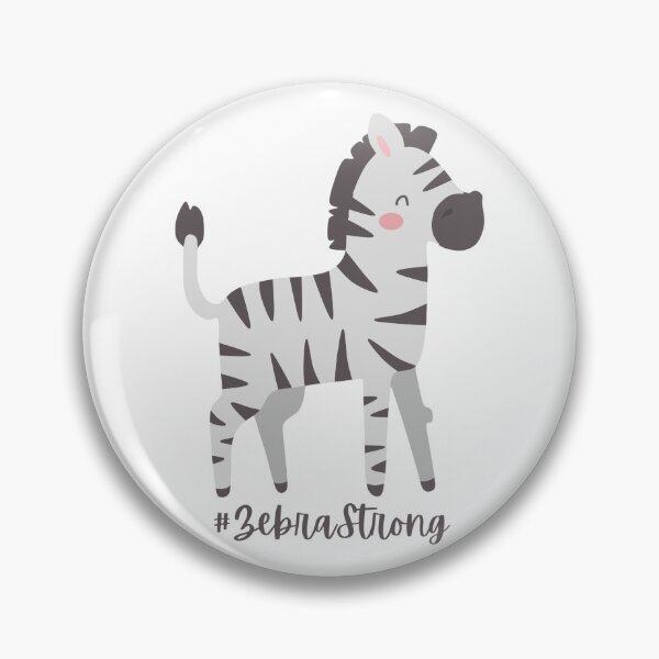 Item preview, Zebra Strong Cute Zebra Print designed and sold by tissueissues.