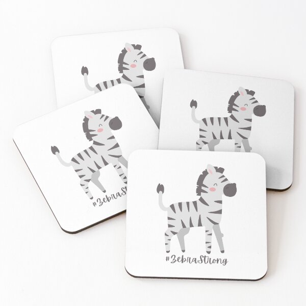 Item preview, Zebra Strong Cute Zebra Print designed and sold by tissueissues.