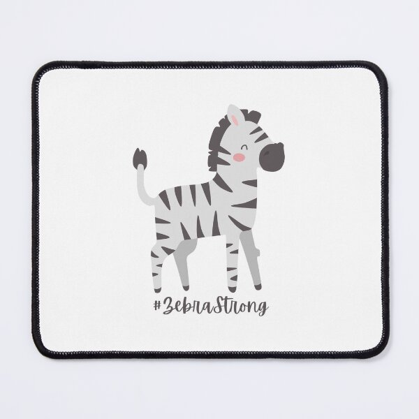 Item preview, Zebra Strong Cute Zebra Print designed and sold by tissueissues.