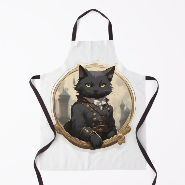 Item preview, Steampunk Cat Officer - Demure Feline Gentleman Portrait designed and sold by CrownedCanvas.