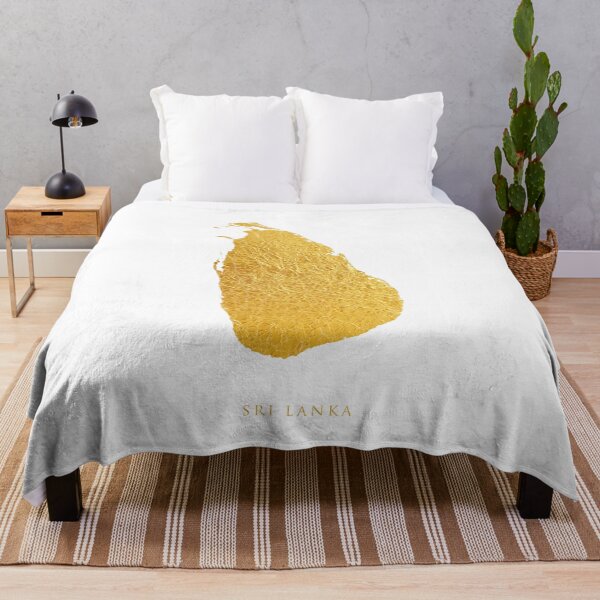 Item preview, Sri Lanka Gold Map designed and sold by ArtPrints.