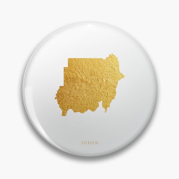 Item preview, Sudan Gold Map designed and sold by ArtPrints.