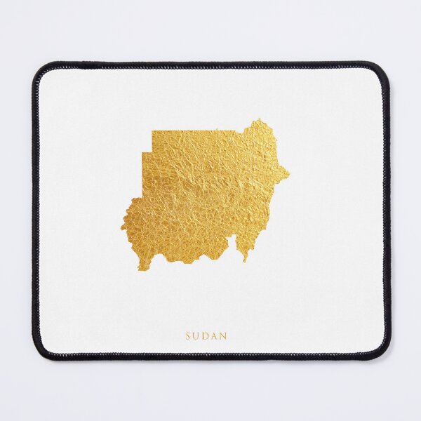 Item preview, Sudan Gold Map designed and sold by ArtPrints.