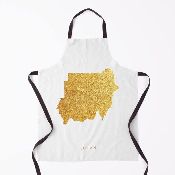 Item preview, Sudan Gold Map designed and sold by ArtPrints.