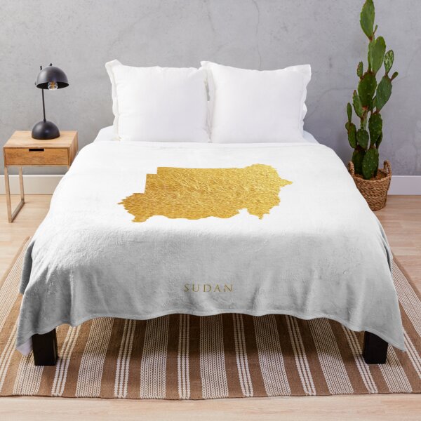 Item preview, Sudan Gold Map designed and sold by ArtPrints.