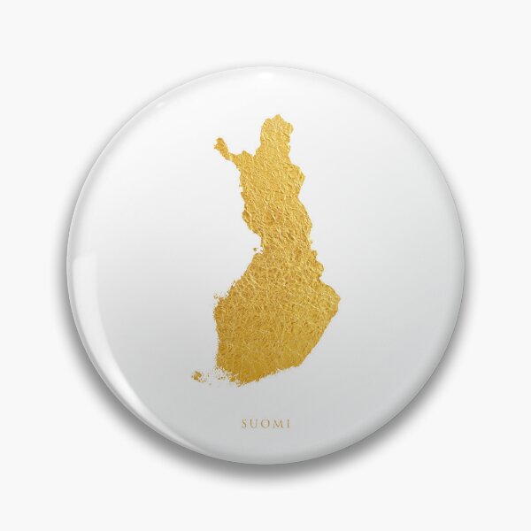 Artikelvorschau, Suomi Gold Map entworfen und verkauft von ArtPrints.