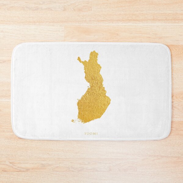 Artikelvorschau, Suomi Gold Map entworfen und verkauft von ArtPrints.