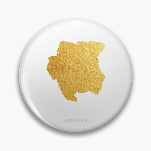 Item preview, Suriname Gold Map designed and sold by ArtPrints.