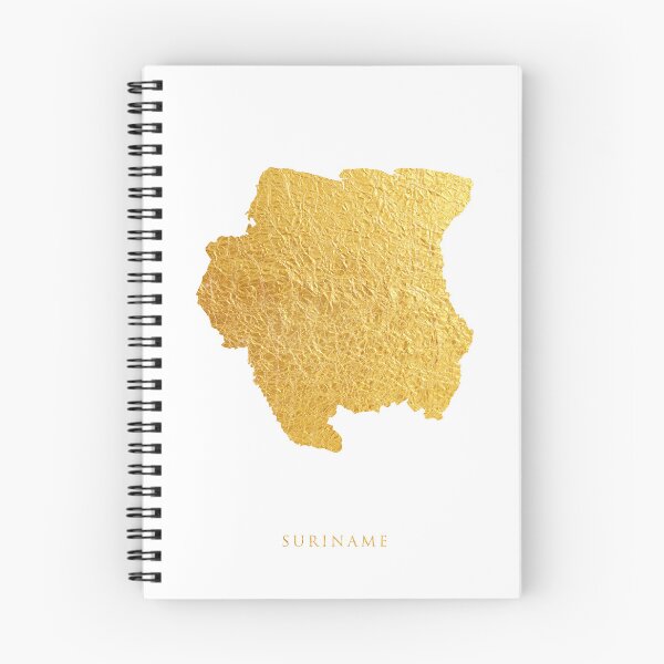 Item preview, Suriname Gold Map designed and sold by ArtPrints.