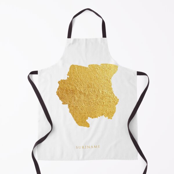 Item preview, Suriname Gold Map designed and sold by ArtPrints.