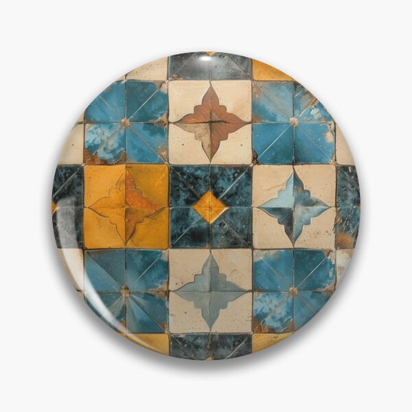 Item preview, Moroccan tile Arabesque Islamic Geometric Pattern designed and sold by ZamZamDesign.