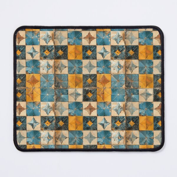 Item preview, Moroccan tile Arabesque Islamic Geometric Pattern designed and sold by ZamZamDesign.