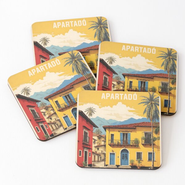 Item preview, Apartado Colombia Retro Vintage Cartel Turismo designed and sold by TravelersGems.