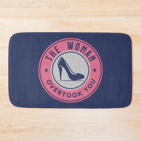 Item preview, The Woman Overtook You Heels Funny Car Bumper designed and sold by RR-Arts.
