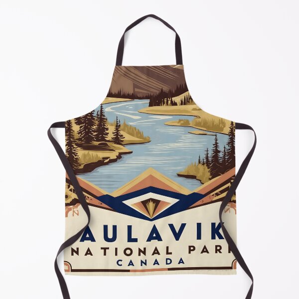 Item preview, Aulavik National Park Canada Vintage Travel Tourism designed and sold by TravelersGems.