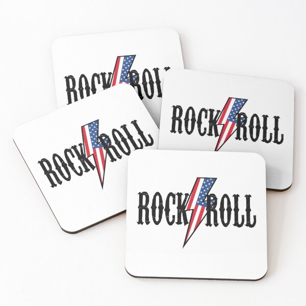 Item preview, usa flag rock n roll designed and sold by PMSNshop.