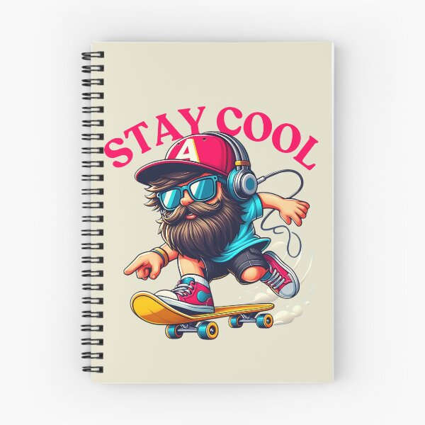 Item preview, Stay Cool Skater - Cartoon Style designed and sold by DS Studio.