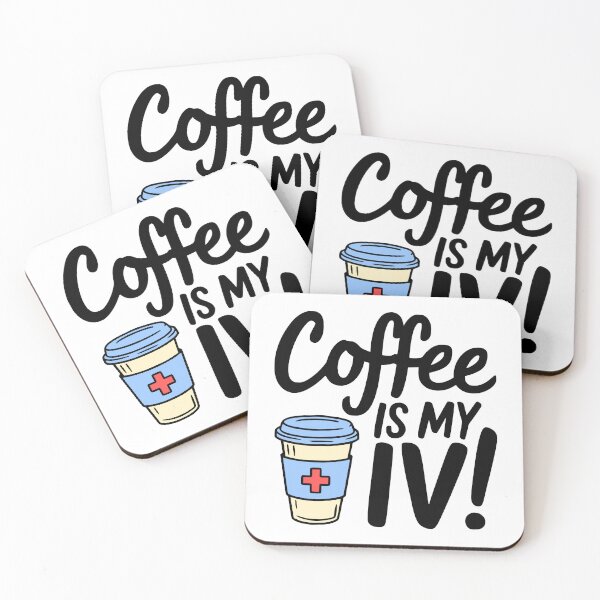 Item preview, Coffee Is My IV! Funny Nurse Coffee designed and sold by PMCreative.