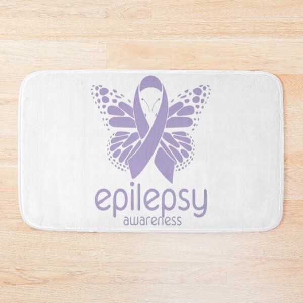 Item preview, purple butterfly emoji cute kawaii epilepsy awareness designed and sold by The Art Vibe.
