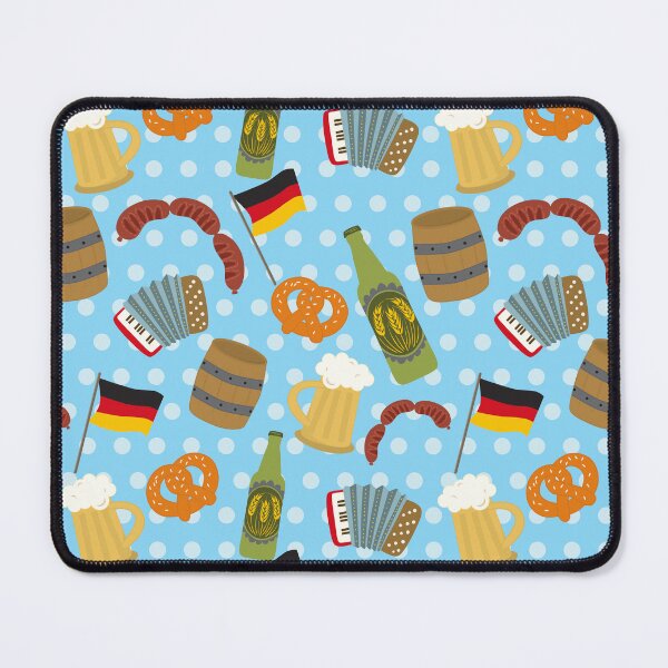 Item preview, Oktoberfest Pattern With Food and Beer designed and sold by KeeganCreations.