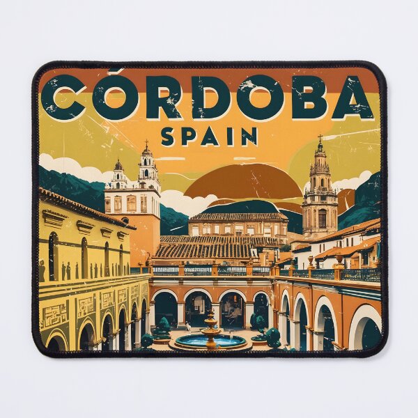 Item preview, Cordoba Spain Vintage Travel Tourism designed and sold by TravelersGems.