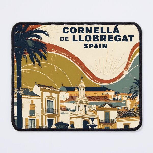 Item preview, Cornella de Llobregat Spain Vintage Travel Tourism designed and sold by TravelersGems.