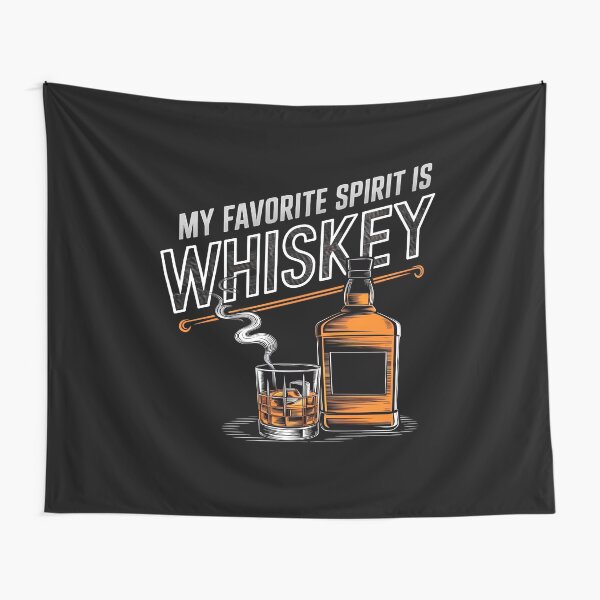Item preview, My favorite Spirit is Whiskey designed and sold by BayBoutique.