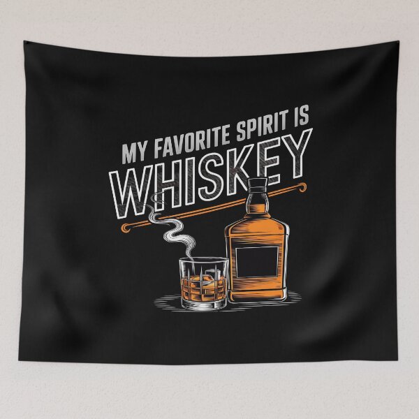 Item preview, My favorite Spirit is Whiskey designed and sold by BayBoutique.