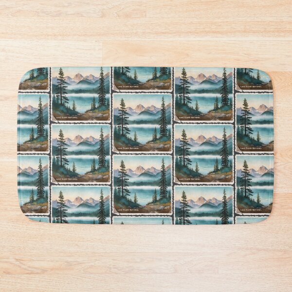 Item preview, Lake Clark National Park Postcard Vintage Retro Travel designed and sold by TravelPostcardGems.