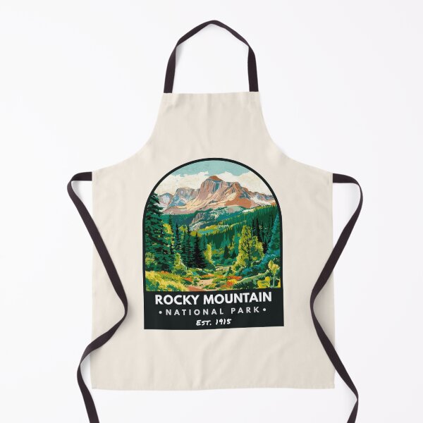 Item preview, Rocky Mountain National Park, Vintage travel designed and sold by PinkandP.