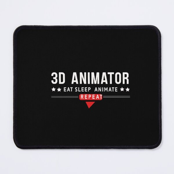 Item preview, 3D ANIMATOR EAT SLEEP ANIMATE REPEAT designed and sold by ArteeInnovation.