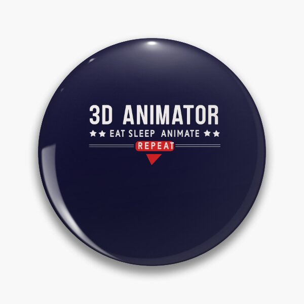 Item preview, 3D ANIMATOR EAT SLEEP ANIMATE REPEAT designed and sold by ArteeInnovation.