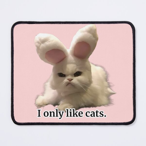 Item preview, İntovert Funny mood cat designed and sold by LadyWithLashes.