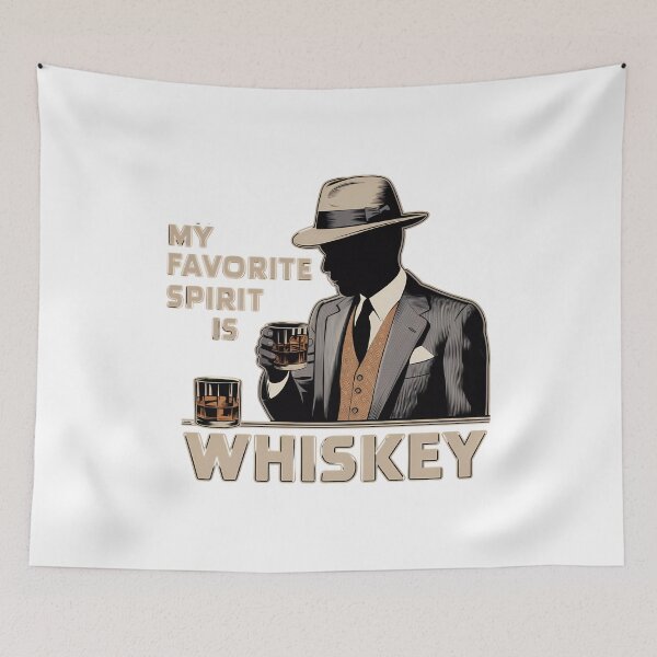 Item preview, My favorite Spirit is Whiskey designed and sold by BayBoutique.