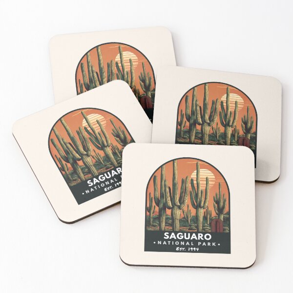 Item preview, Saguaro National Park, Vintage travel designed and sold by PinkandP.