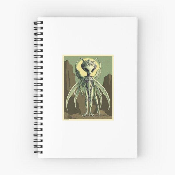 Item preview, Art Deco Alien designed and sold by JoyPhotoArt.