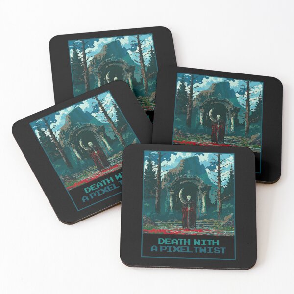 Artikelvorschau, Death With A Pixel Twist entworfen und verkauft von MagicAxe.
