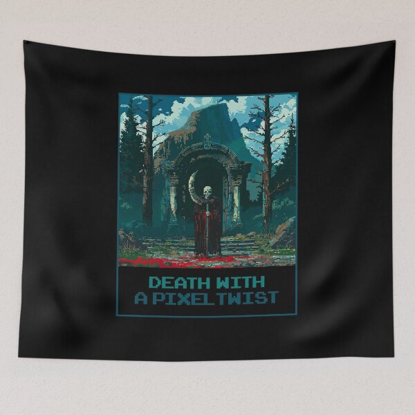 Item preview, Death With A Pixel Twist designed and sold by MagicAxe.