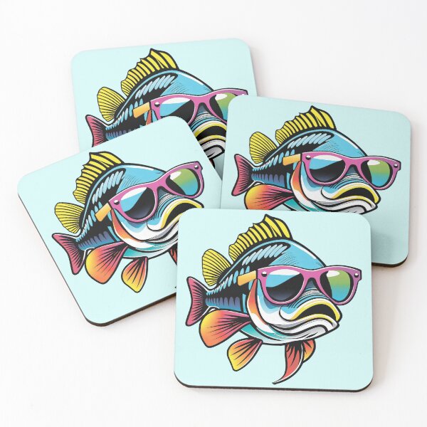 Item preview, Colorful fish with glasses. designed and sold by MagelliShop.